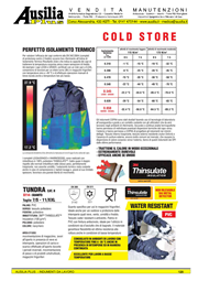 ABBIGLIAMENTO FLAME RETARDANT COLD STORE